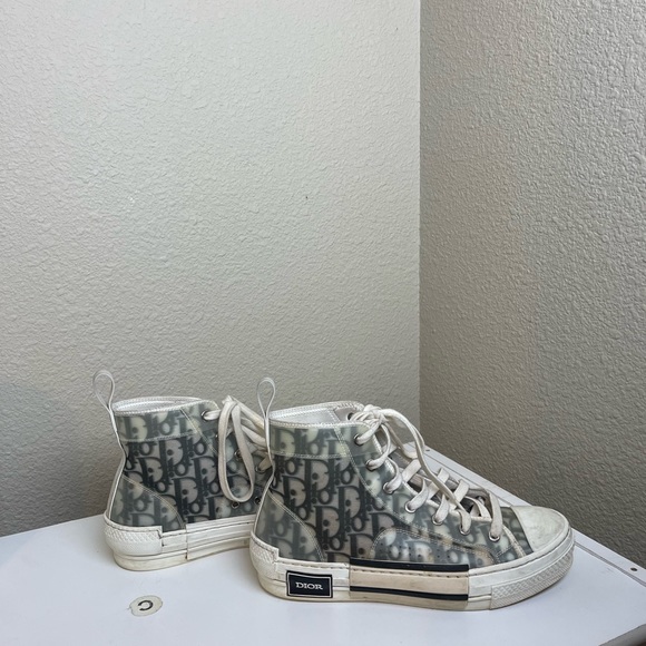 Dior B-23 high-top sneakers size 8 in womens. size 6 in mens. - Picture 3 of 5
